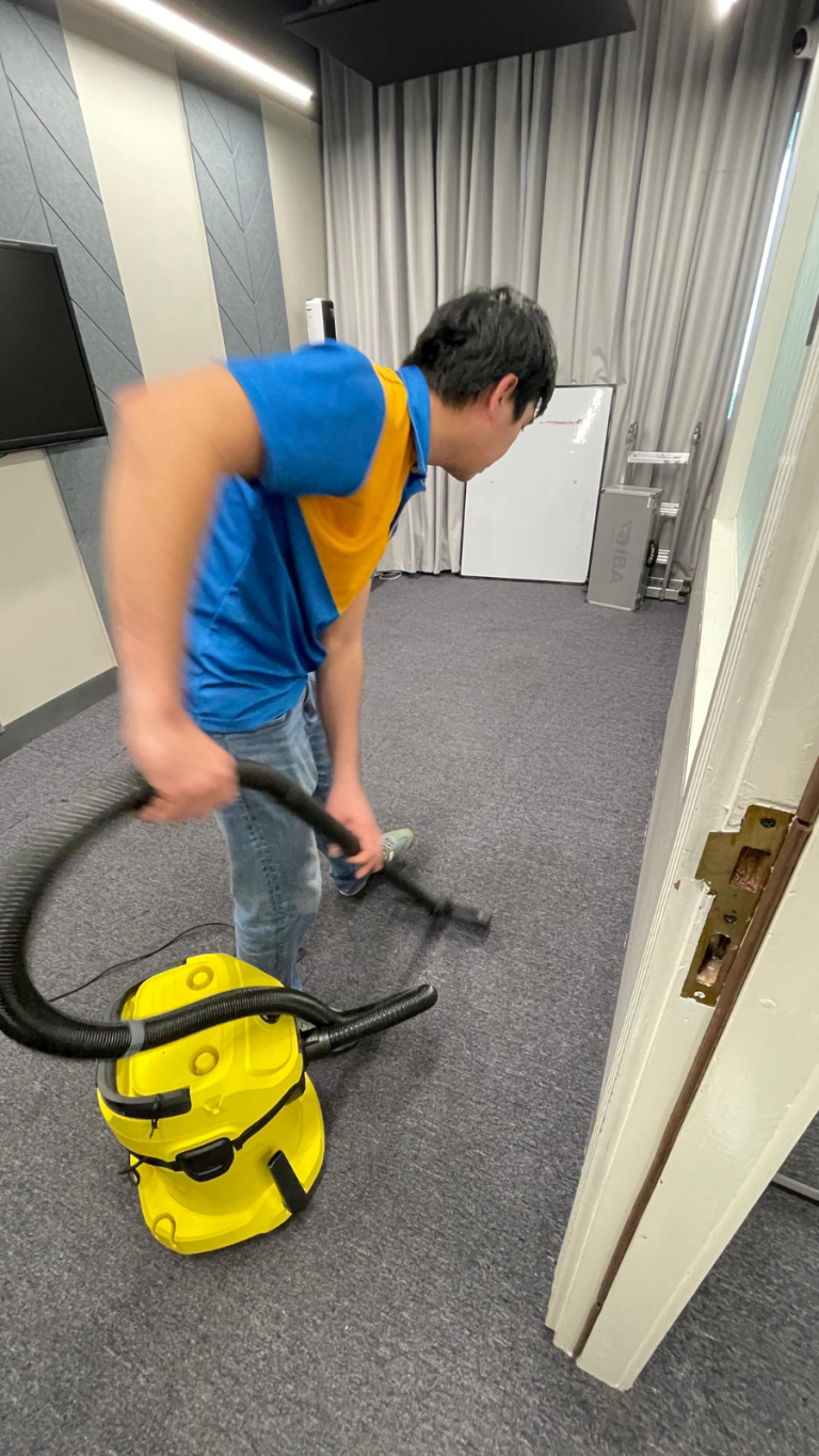 Vacuuming Carpet - Home Page Gallery